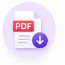 Colorful circular evidence pack PDF illustration
